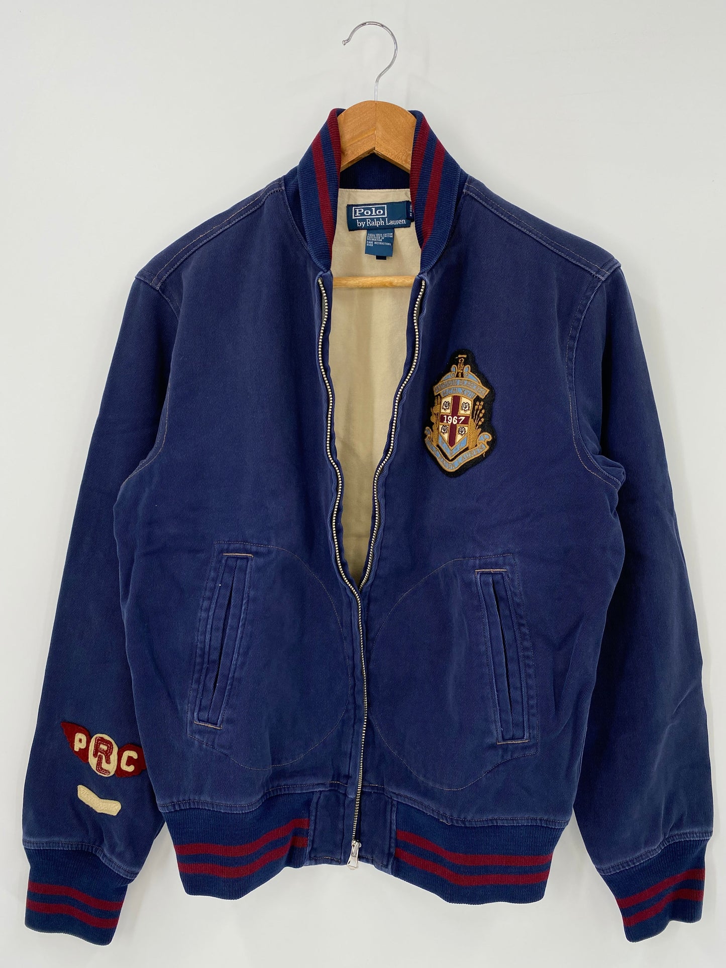 90’s POLO RALPH LAUREN Size S Vintage Zip-up Jacket / A5413