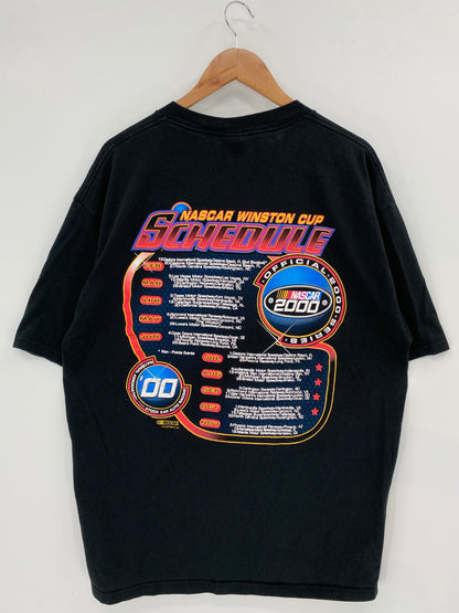 2000' NASCAR WINSTON CUP Size XL Vintage Racing T-shirt / K3011
