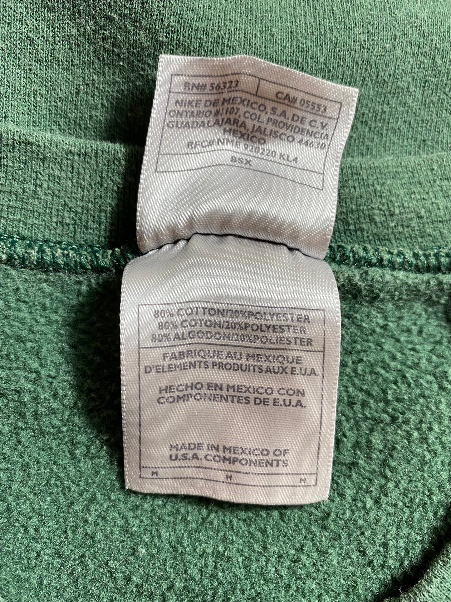 90's NIKE MINI SWOOSH  Size M Vintage Sweat-Shirt / K3154