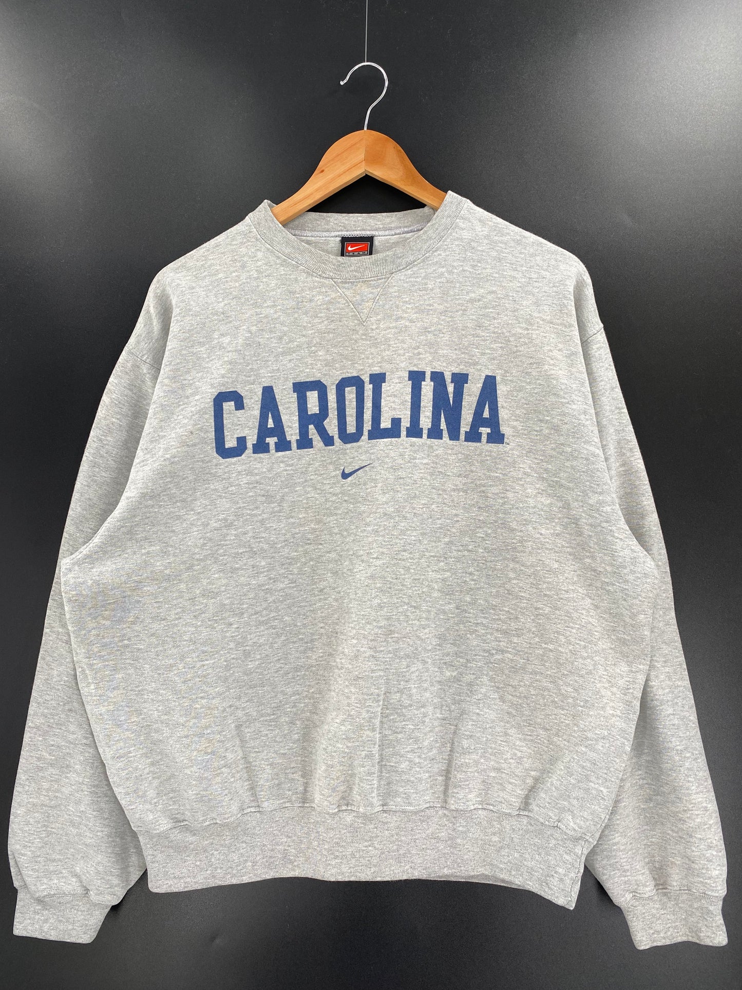 00' NIKE CAROLINA Size M Vintage Sweat-Shirt / K3729
