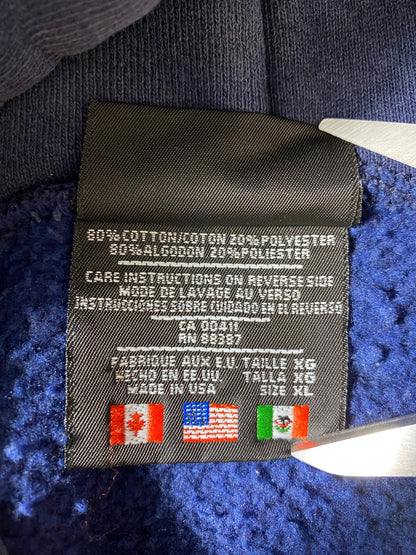 90's ADIDAS Made in USA Size XL Vintage Hoodie Sweat-Shirt / K9594