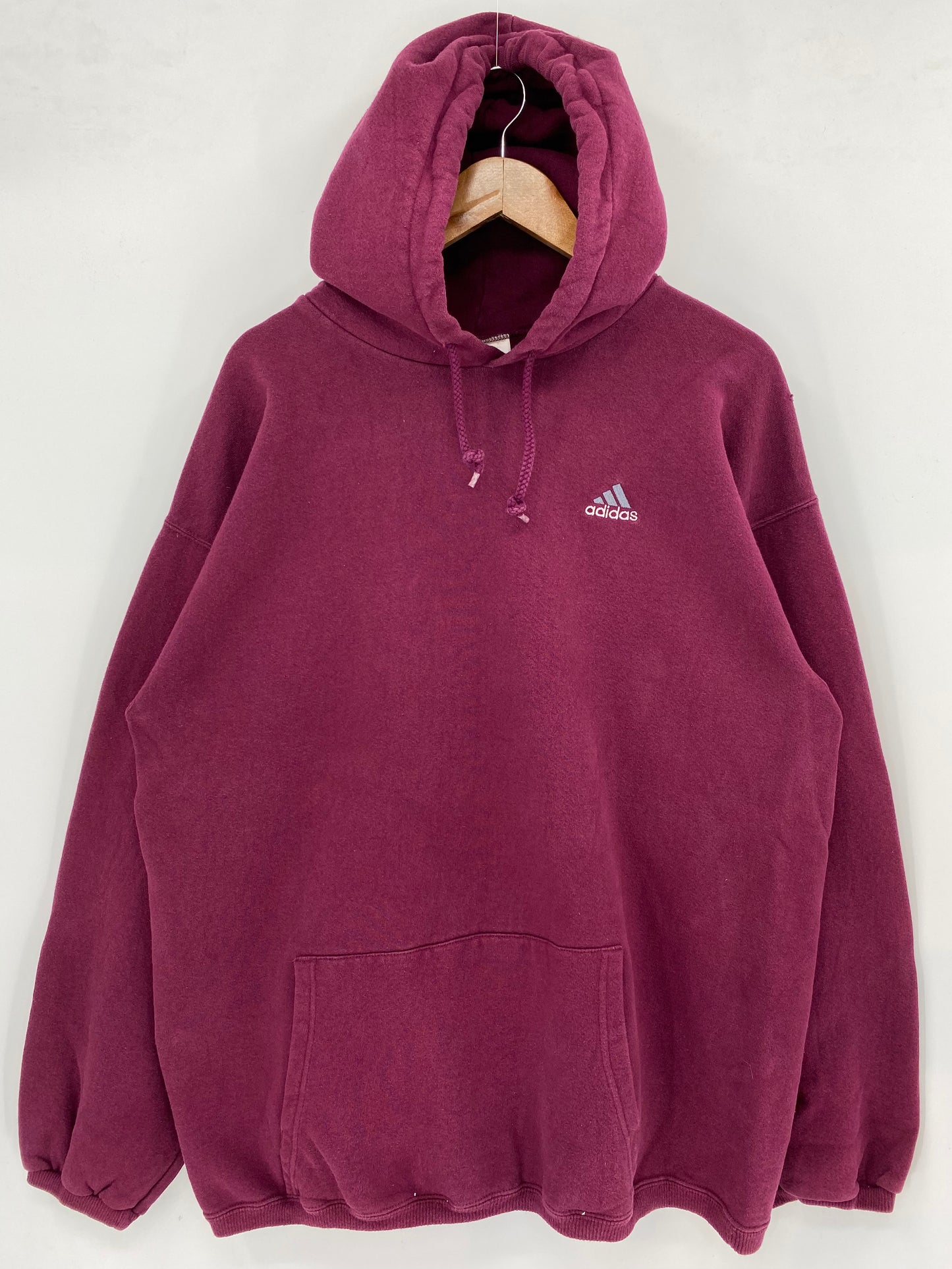 90’s ADIDAS Size XXL Hoodie Sweat-Shirt / k2991