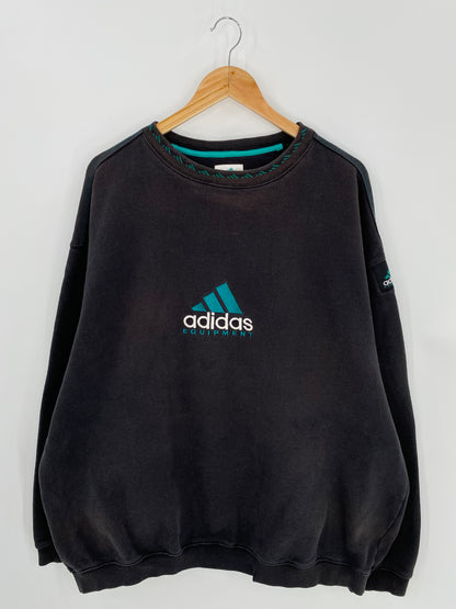 90’s ADIDAS Size XXL Vintage Sweat-shirt / 6778
