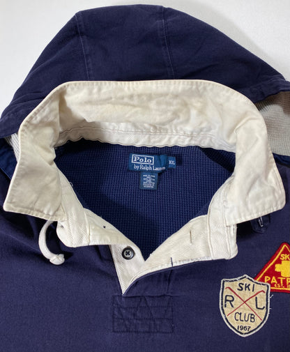 POLO Ski Patrol RALPH LAUREN Size XXL Vintage Hoodie Sweat-shirt / 7090