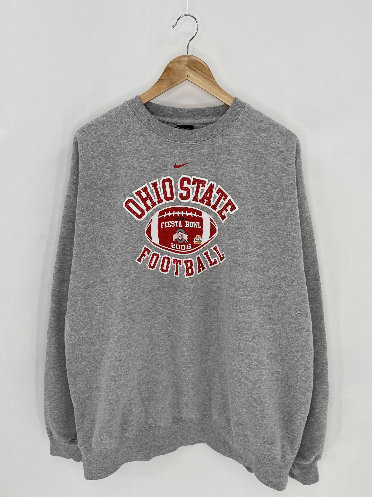 90’s NIKE OHIO STATE FOOTBALL Size XXL Vintage Sweat-shirt  / K5919