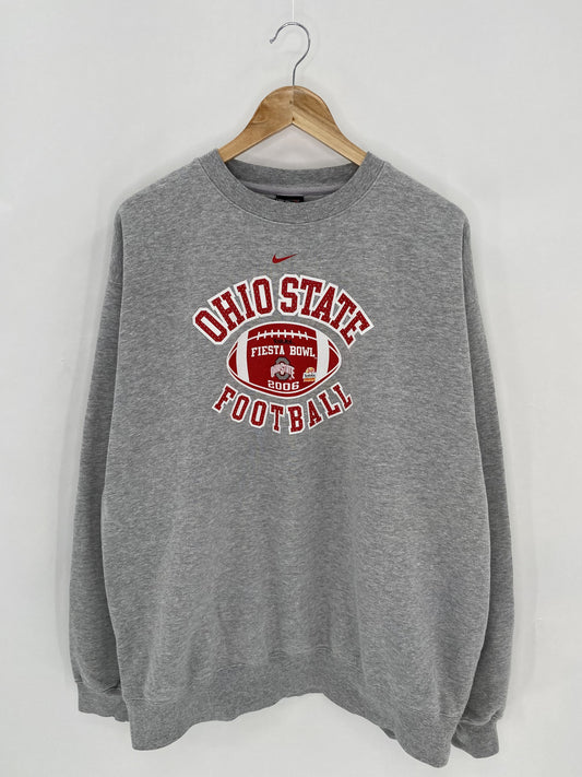 90’s NIKE OHIO STATE FOOTBALL Size XXL Vintage Sweat-shirt  / K5919