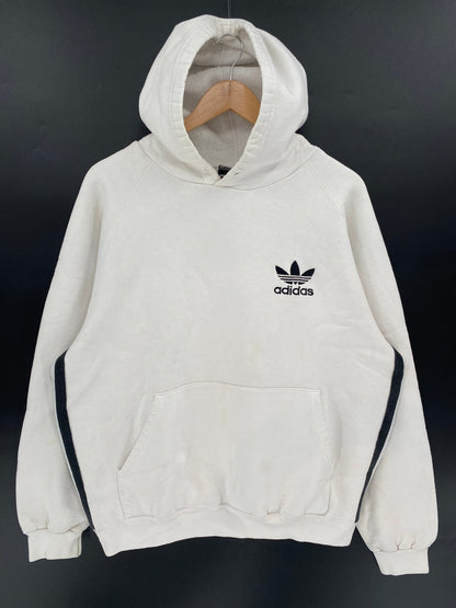 90's ADIDAS Size M Vintage Hoodie Sweat-shirt / A4176