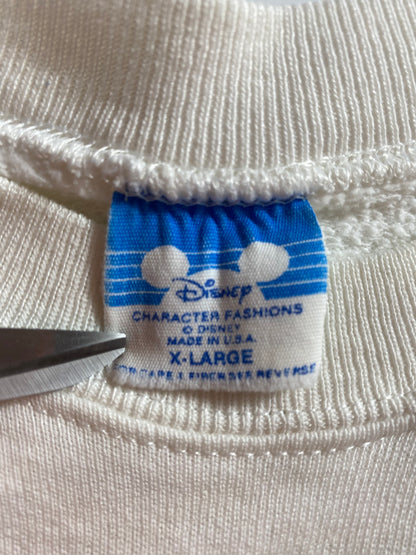 80’s DISNEY MGM MICKEY Made in USA Size XL Vintage Sweat-shirt / 8435