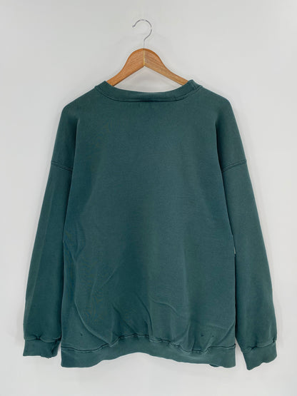 90’s NIKE Mini Swoosh Size XL Vintage Sweat-shirt / 9246