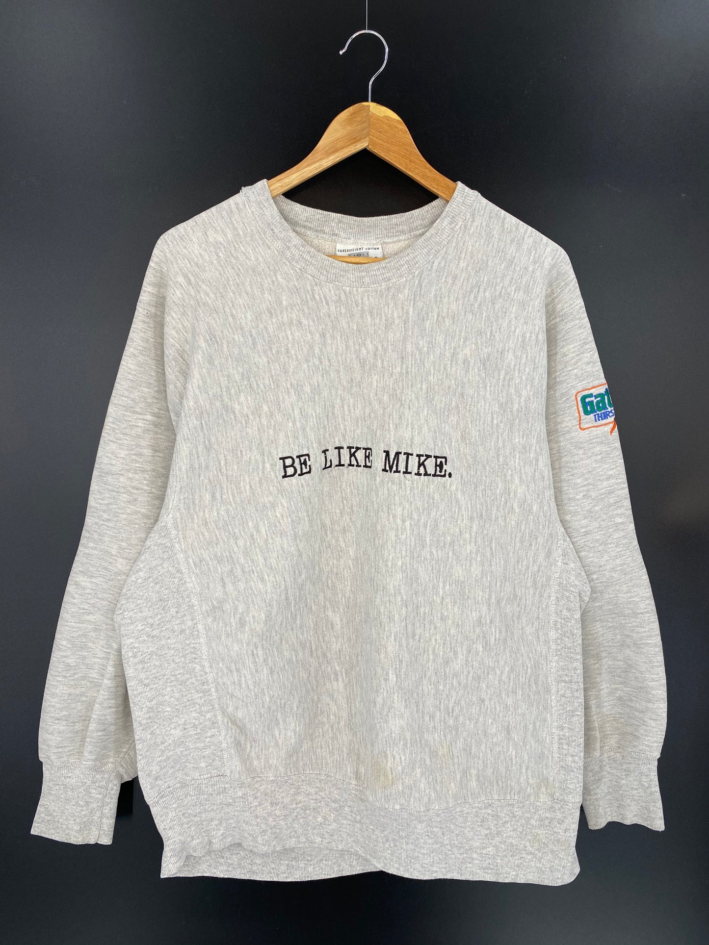 90’s Gatorade BE LIKE MIKE Made in USA Size XL Vintage Sweat-shirt / 7569