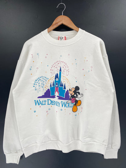 90's WALT DISNEY WORLD Made in USA Size XL Sweat-Shirt / A1662