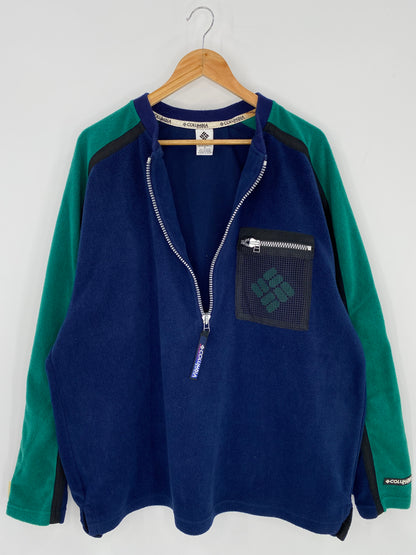 Vintage COLUMBIA Size XL Half-zip Fleece / 9730