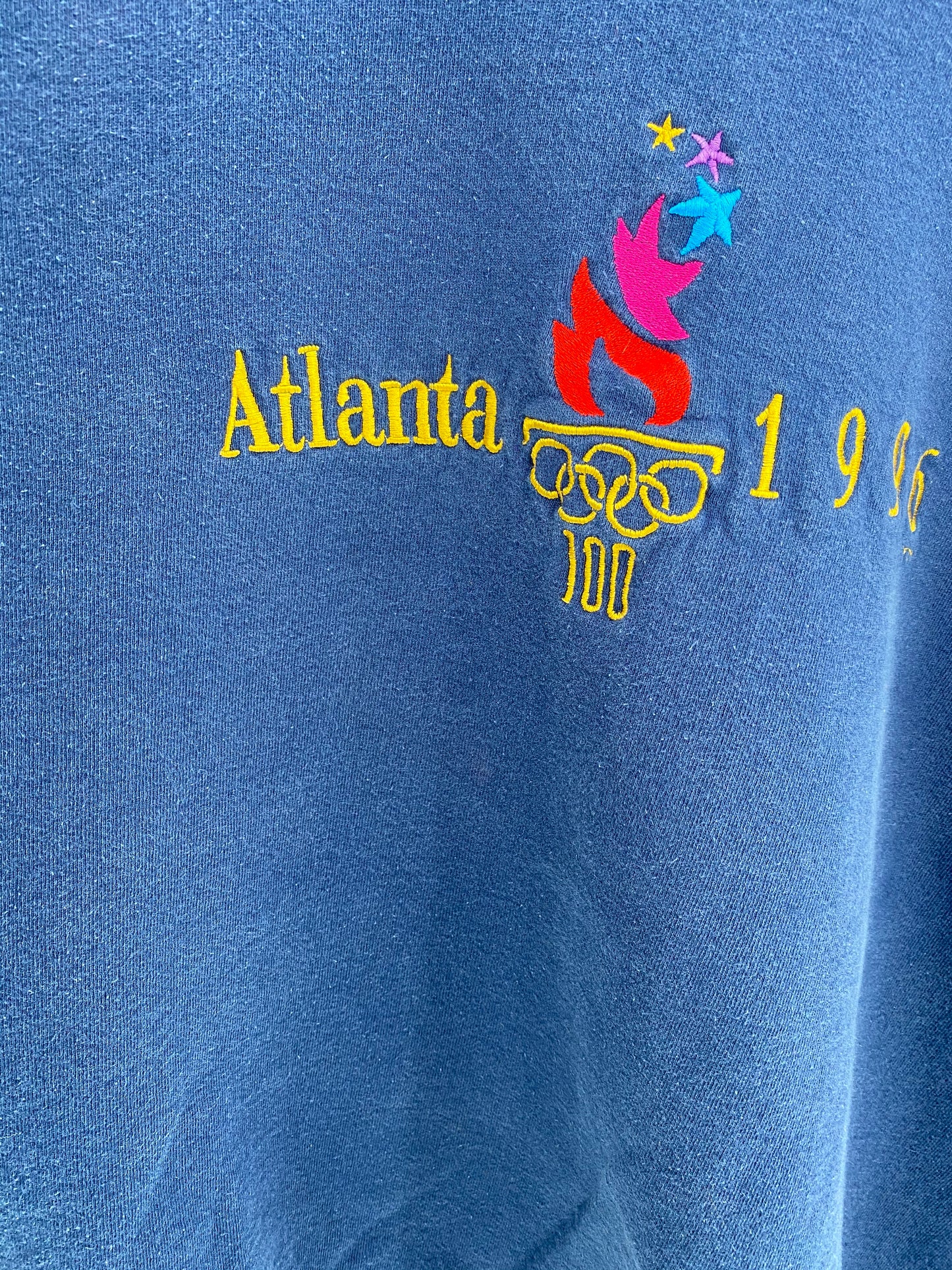 1996 ATLANTA OLYMPIC Size XL Vintage Sweat-shirt / 7378
