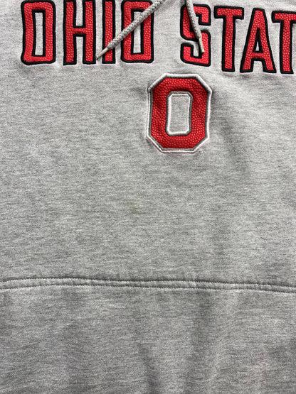00’ NIKE OHIO STATE Size L Vintage Hoodie Sweat-shirt / 6735