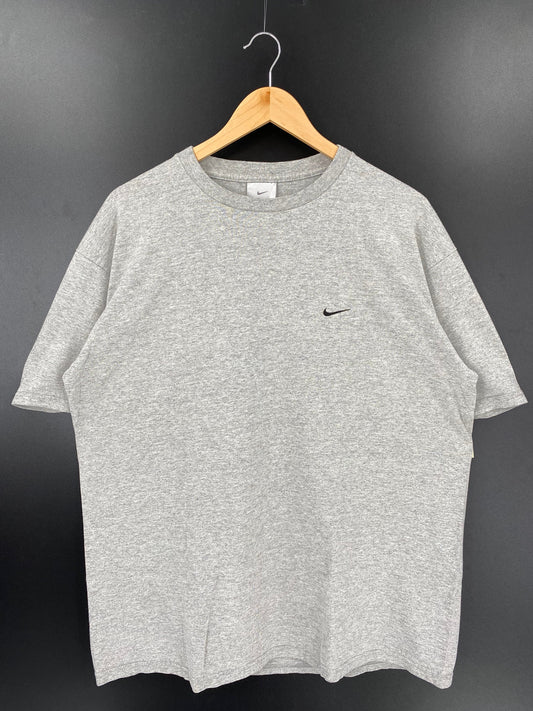 Vintage NIKE MINI SWOOSH Made in USA Size L T-Shirt / A3442