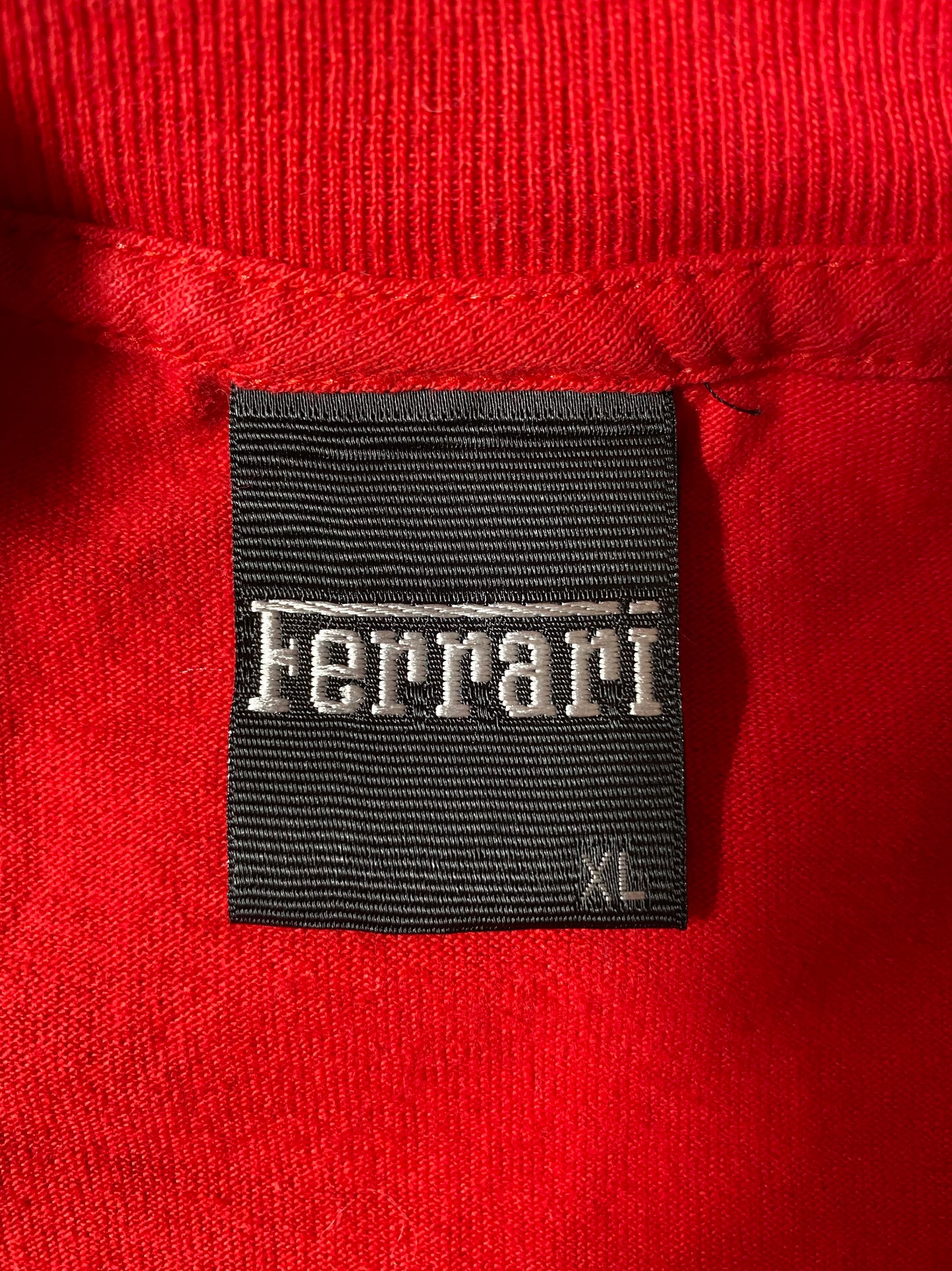 1999 FERRARI WORLD CHAMPION Made in USA Size XL Vintage Racing T-shirt / K3278