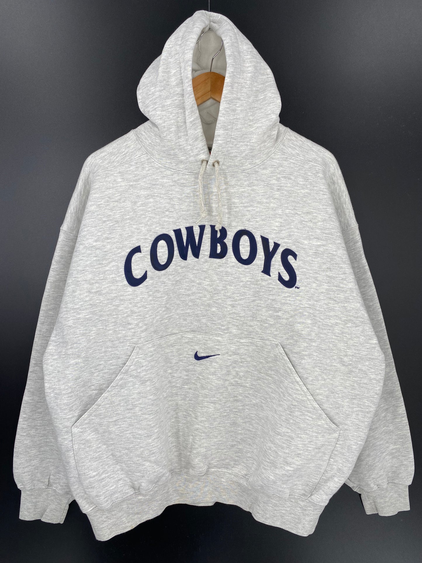 90’s NIKE COWBOYS  Size L Vintage NFL Hoodie Sweat-Shirts / K334