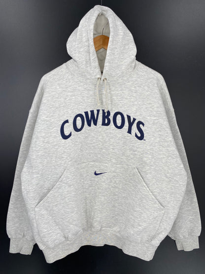 90’s NIKE COWBOYS  Size L Vintage NFL Hoodie Sweat-Shirts / K334