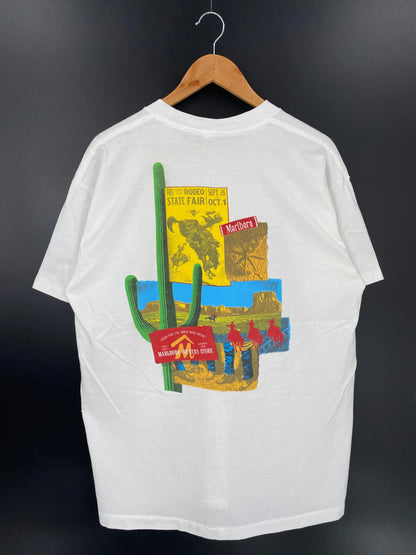 90’s MARLBORO MADE IN USA Size XL Vintage T-Shirts / E2117T