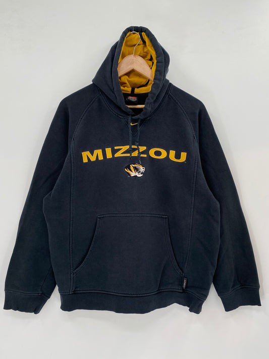 00' NIKE UNIVERSITY OF MISSOURI Size S Vintage College Hoodie Sweat-shirt  / K2169