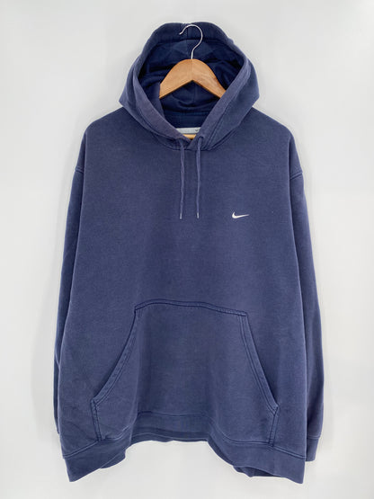 00’ NIKE Mini Swoosh Size XXL Vintage Hoodie Sweat-shirt / 9318