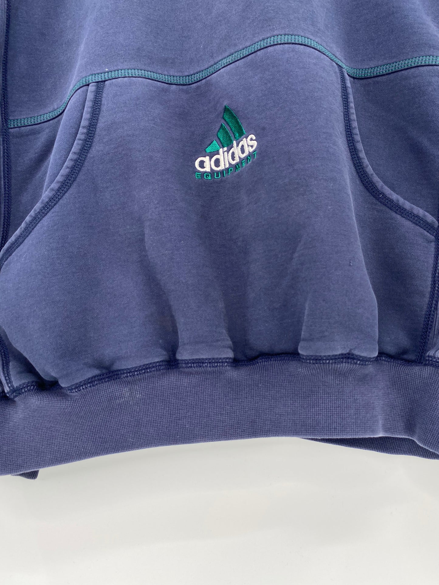 90's ADIDAS EQUIPMENT Size XL Vintage Hoodie Sweat-shirt / E170