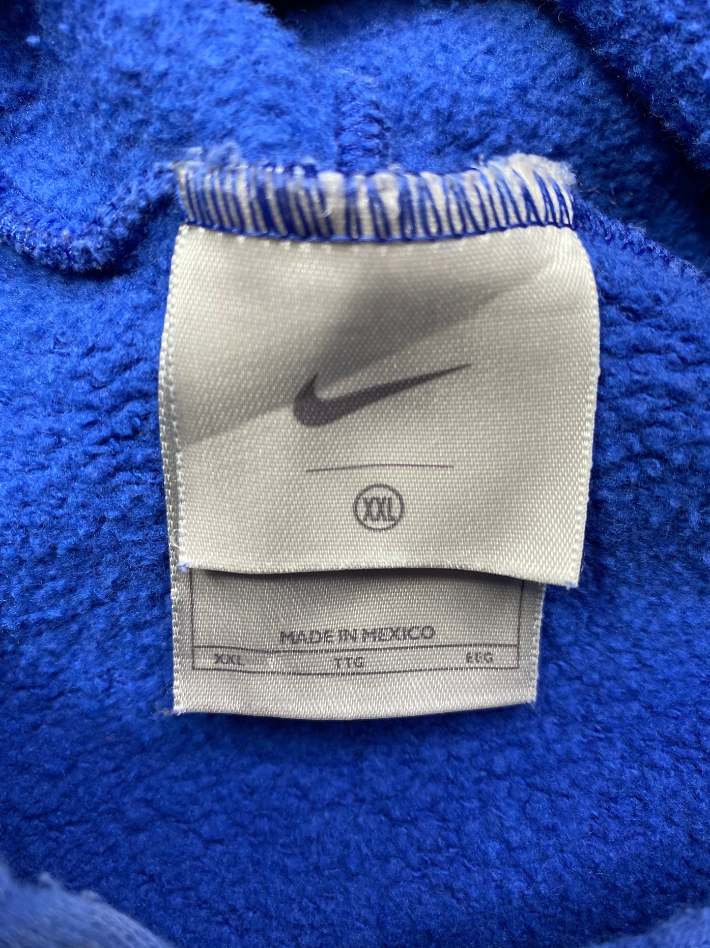 90’s NIKE Center Swoosh Size XXL Vintage Hoodie Sweat-Shirt / 5501
