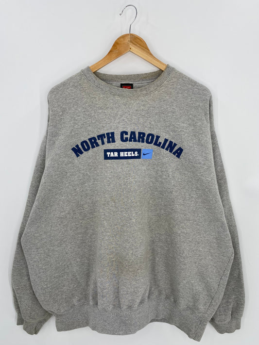 90’s NIKE NORTH CAROLINA Size XXL Vintage Sweat-shirt / 7017