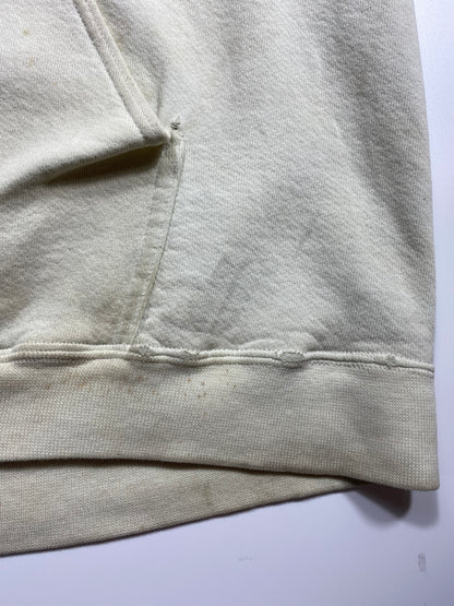 90’s NIKE Center Swoosh Damaged Made in USA Size L Vintage Hoodie Sweat-shirt / 6759