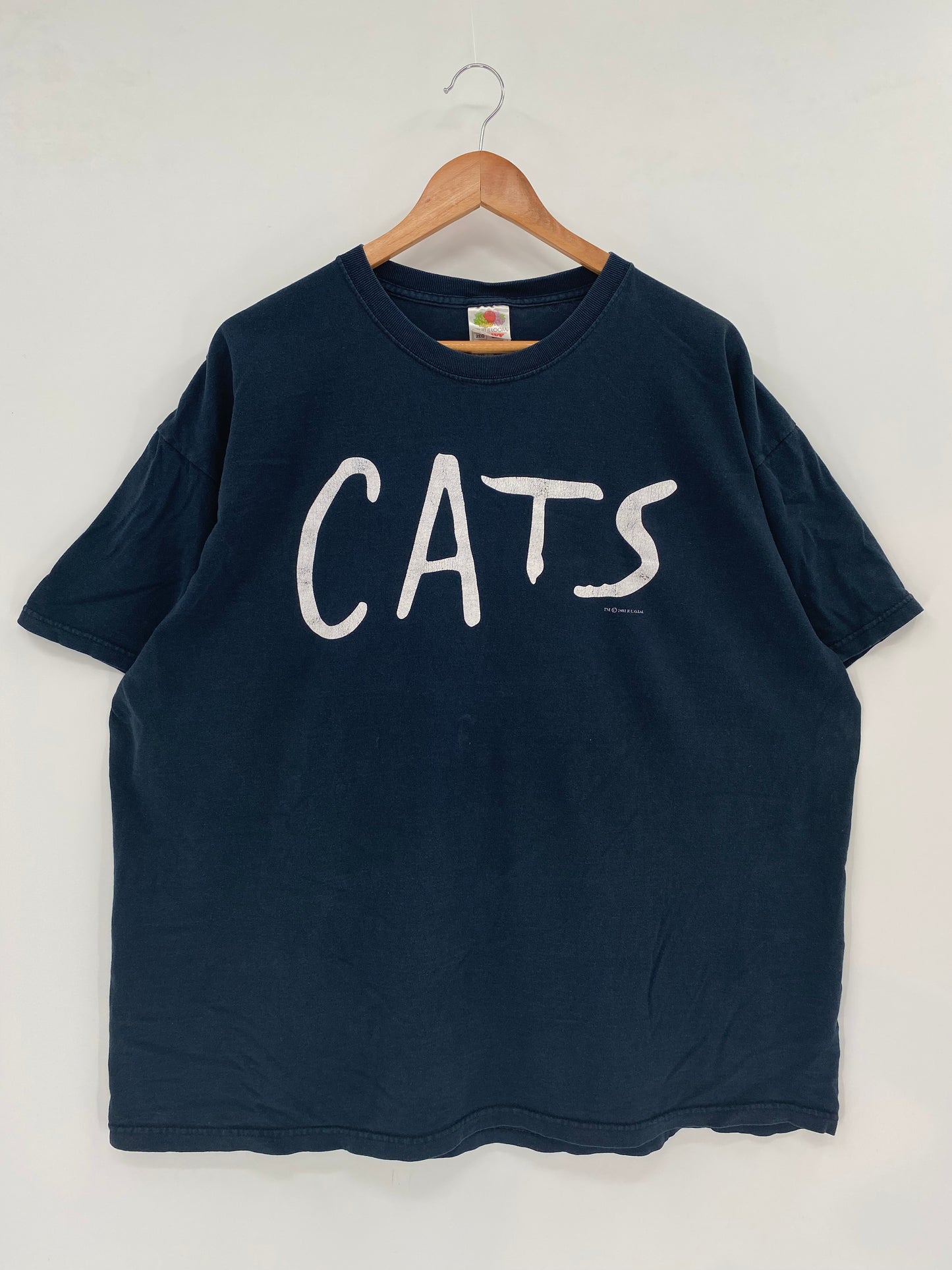 1981 CATS Size XXL Vintage T-Shirt / K2000