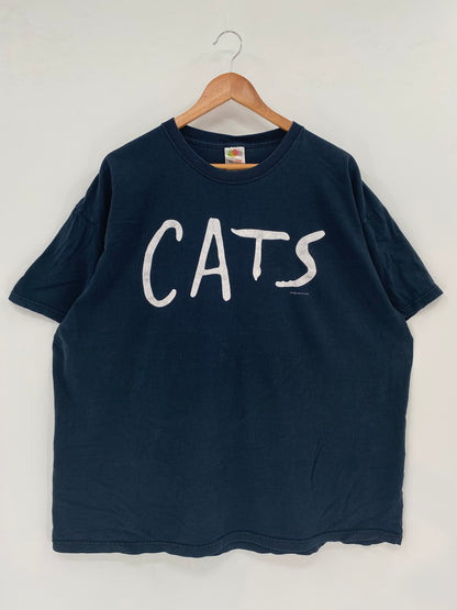 1981 CATS Size XXL Vintage T-Shirt / K2000