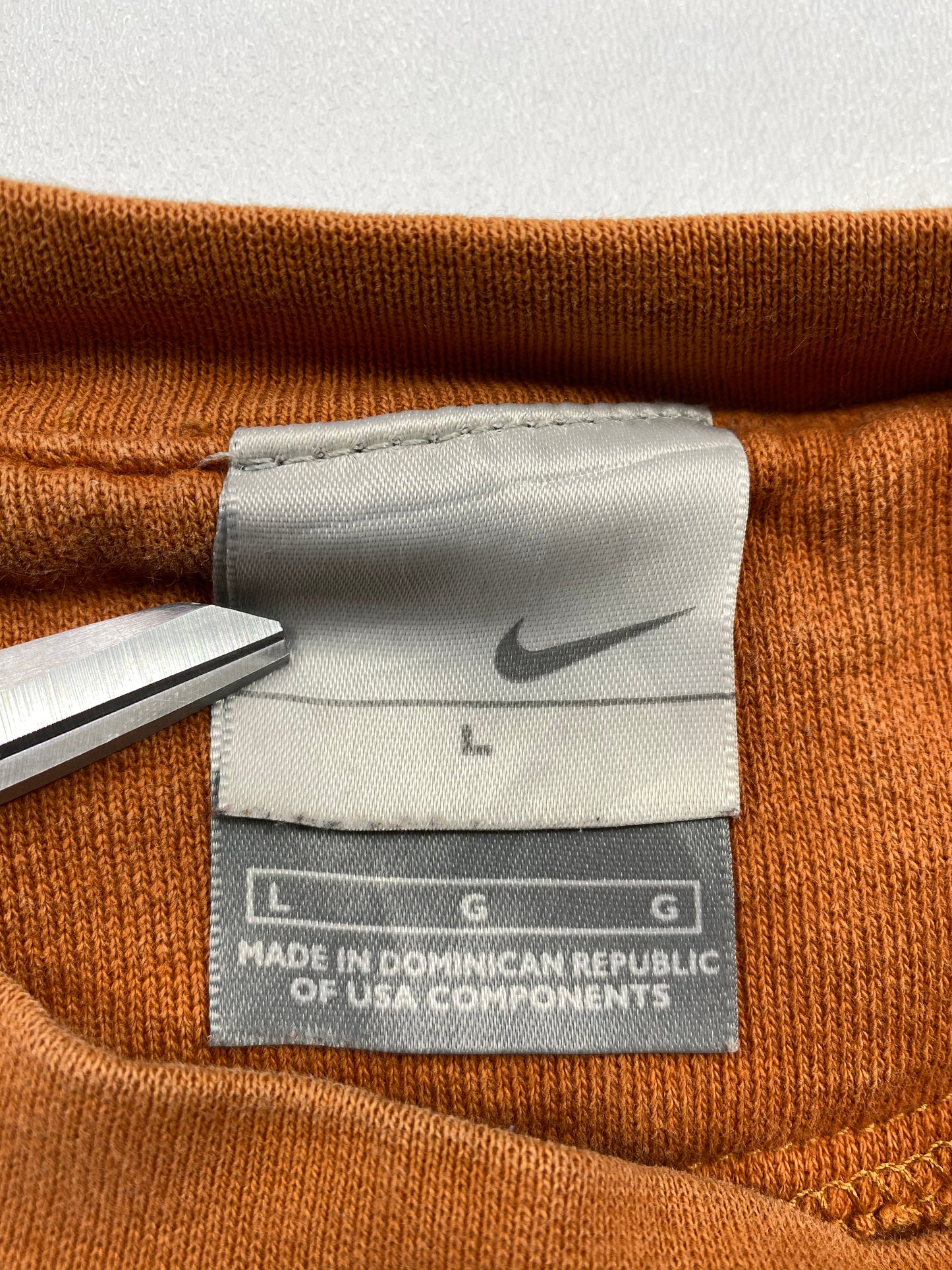 90's NIKE Damaged Size L Vintage Sweat-shirt   / 5938