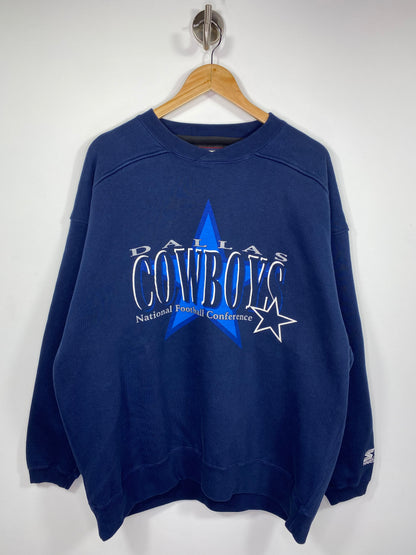 90’s STARTER COWBOYS Size XL Vintage NFL Sweat-Shirt / 5327