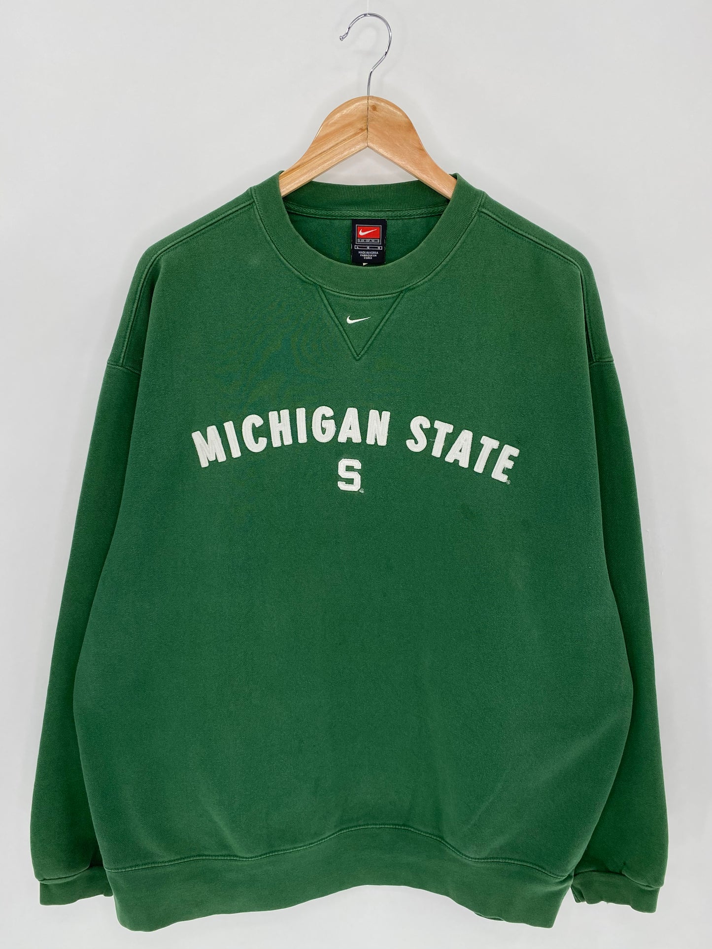 90's NIKE MICHIGAN Size L Vintage Sweat-shirt   / 5921
