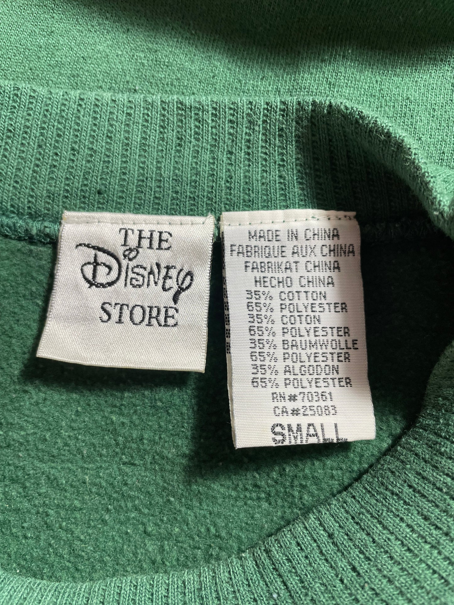 00' DISNEY TIGGER Size S Vintage Sweat-shirt / A4344