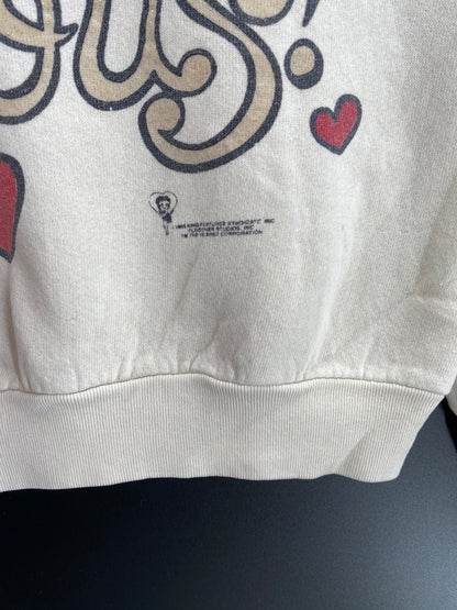 90’s BETTY BOOP  Made in USA Size M Vintage Sweat-shirt / 9186