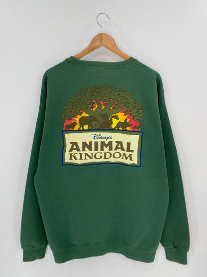 90’ DISNEY ANIMAL KINGDOM Size XL Vintage Sweat-shirt / 9144
