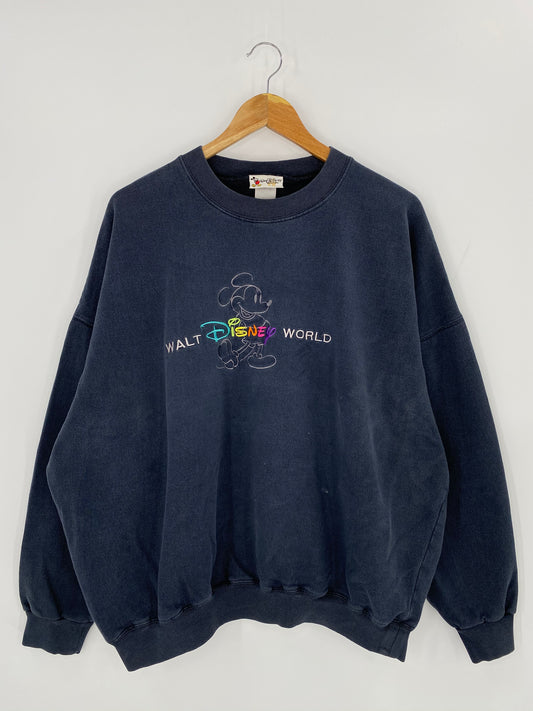 00' DISNEY MICKEY Size XXXL Vintage Sweat-shirt / 8996