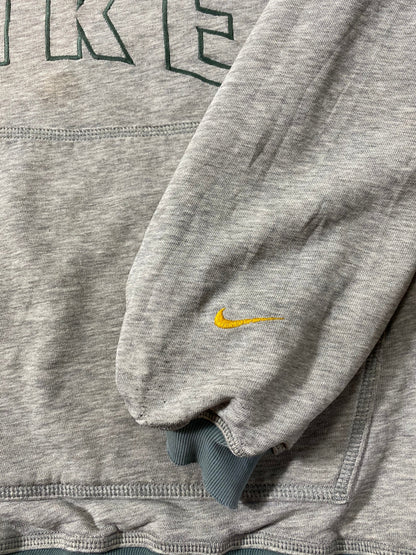 90’s NIKE Size L Damaged Vintage Hoodie Sweat-shirt / k7203