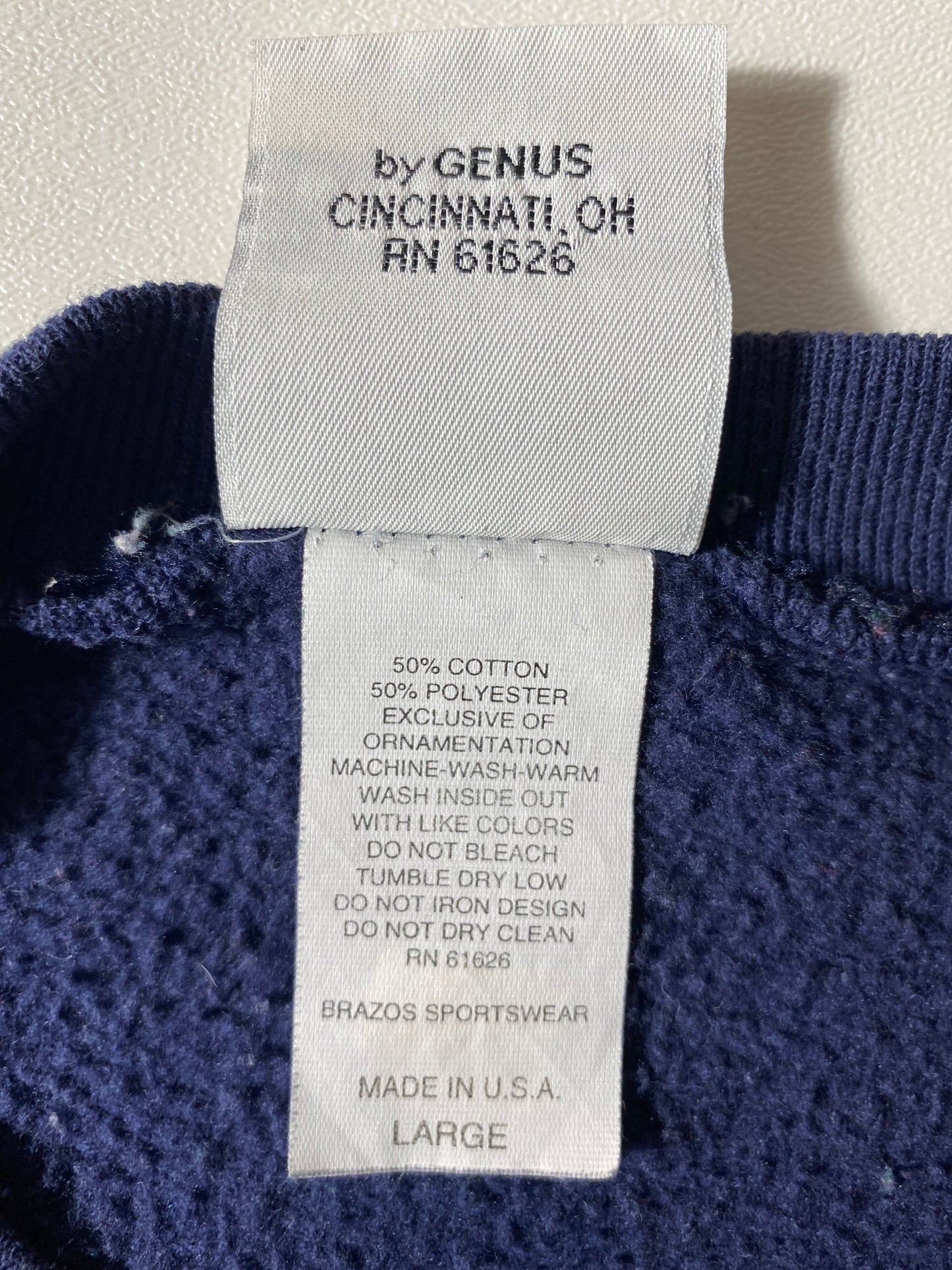 90's DISNEY MICKEY MOUSE Made in USA Size L Vintage Sweat-shirt / A5868