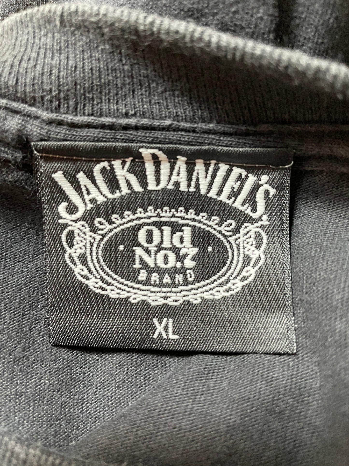 2001 JACK DANIEL'S Size XL Vintage T-Shirt / A1510