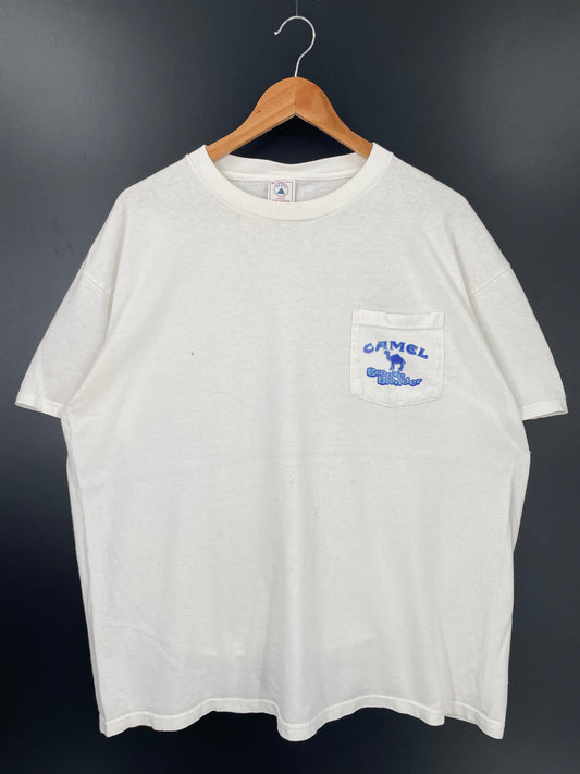 1996' CAMEL Made in USA Size XL Vintage T-Shirt / K2348