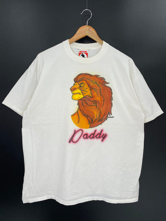 90’s DISNEY LION KING Made in USA Size XL Vintage T-shirt / E373