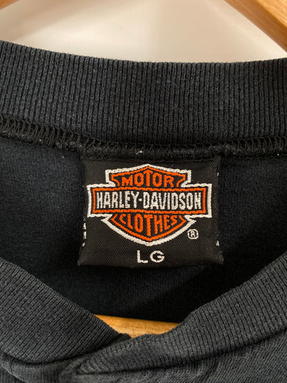 Vintage HARLEY DAVIDSON Size L T-Shirts / K3913