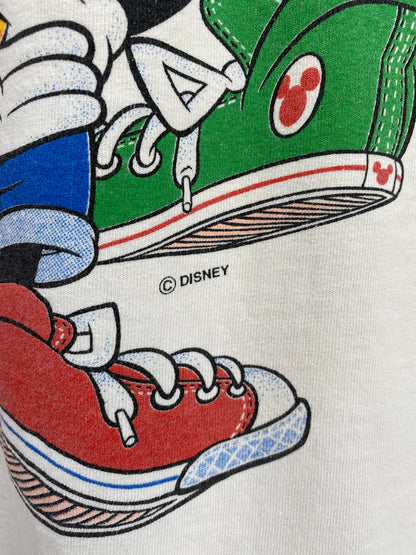 90’s DISNEY MICKEY Made in USA Size XL Vintage T-Shirt / K2359