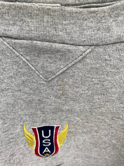 90's NIKE CENTER SWOOSH Size M Vintage Hoodie Sweat-Shirts / K3694