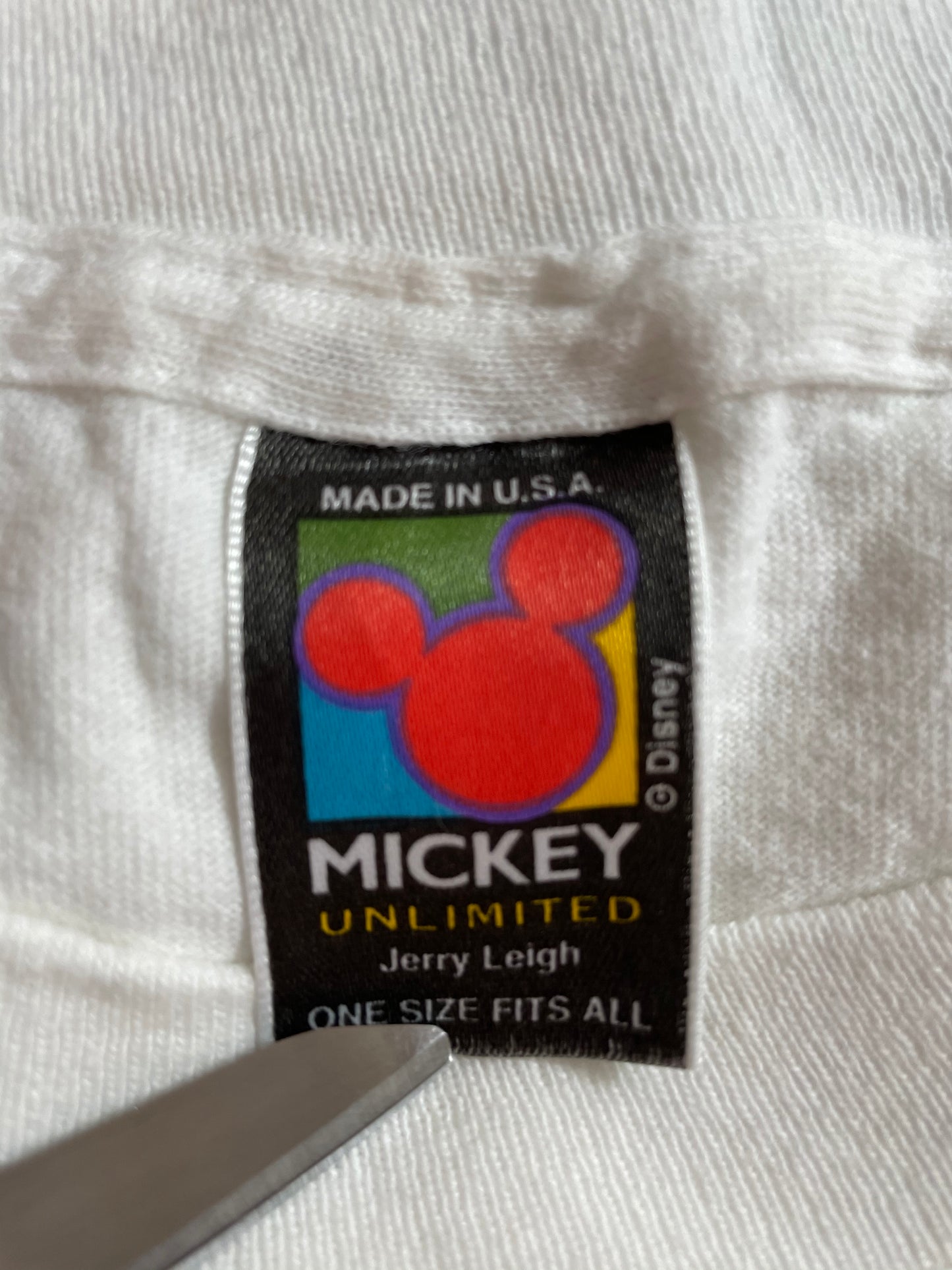 90's DISNEY MICKEY MOUSE Made in USA Size One Size (Approx. XL)Vintage T-Shirt / 9201