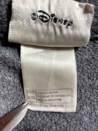 00’ DISNEY MICKEY Size XXL Vintage Half-Zip Sweat-shirt / A5575