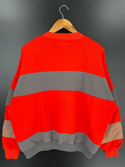 90's ADIDAS  Size (Approx.S-M)Vintage Short Length Sweat-Shirt / k207