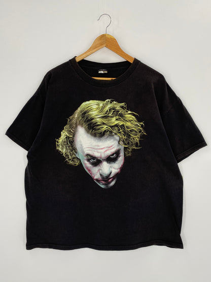 2008 THE DARK KNIGHT JOKER Size XL T-Shirt / 8177